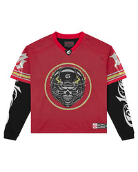 Godspeed Endzone Layered Jersey Red