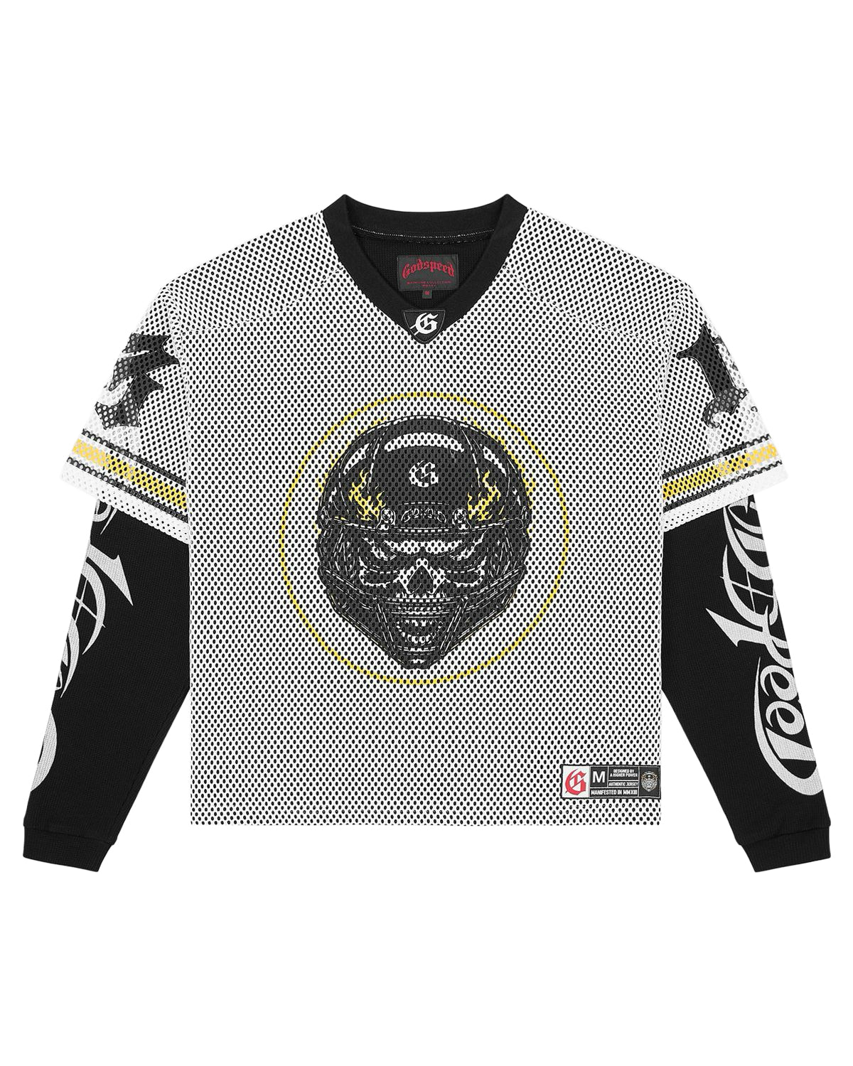 Godspeed Endzone Layered Jersey White