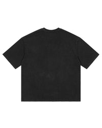 Godspeed Endzone Tee black, plain back view