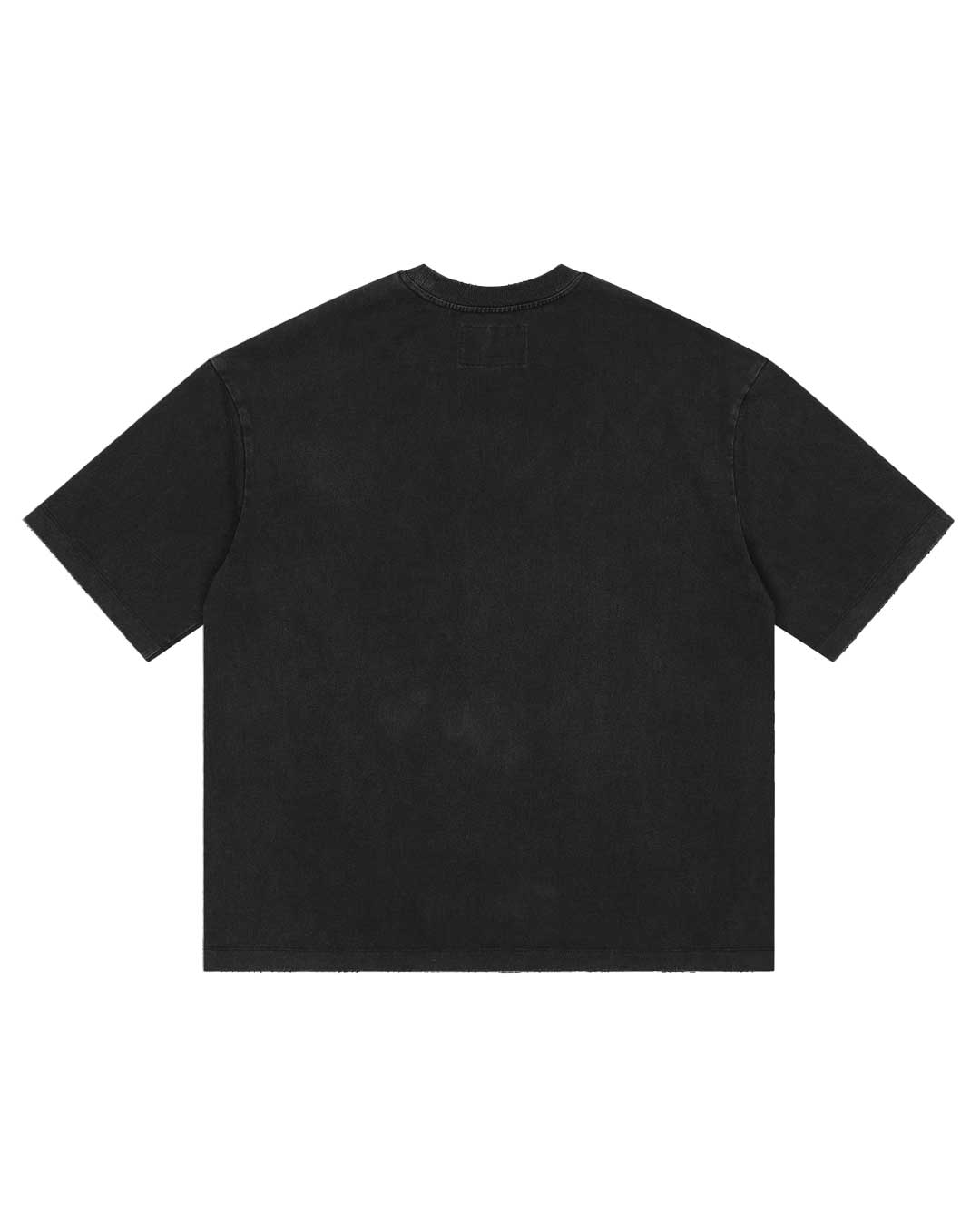 Godspeed Endzone Tee black, plain back view