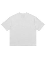 Godspeed Endzone Tee snow white, plain back view