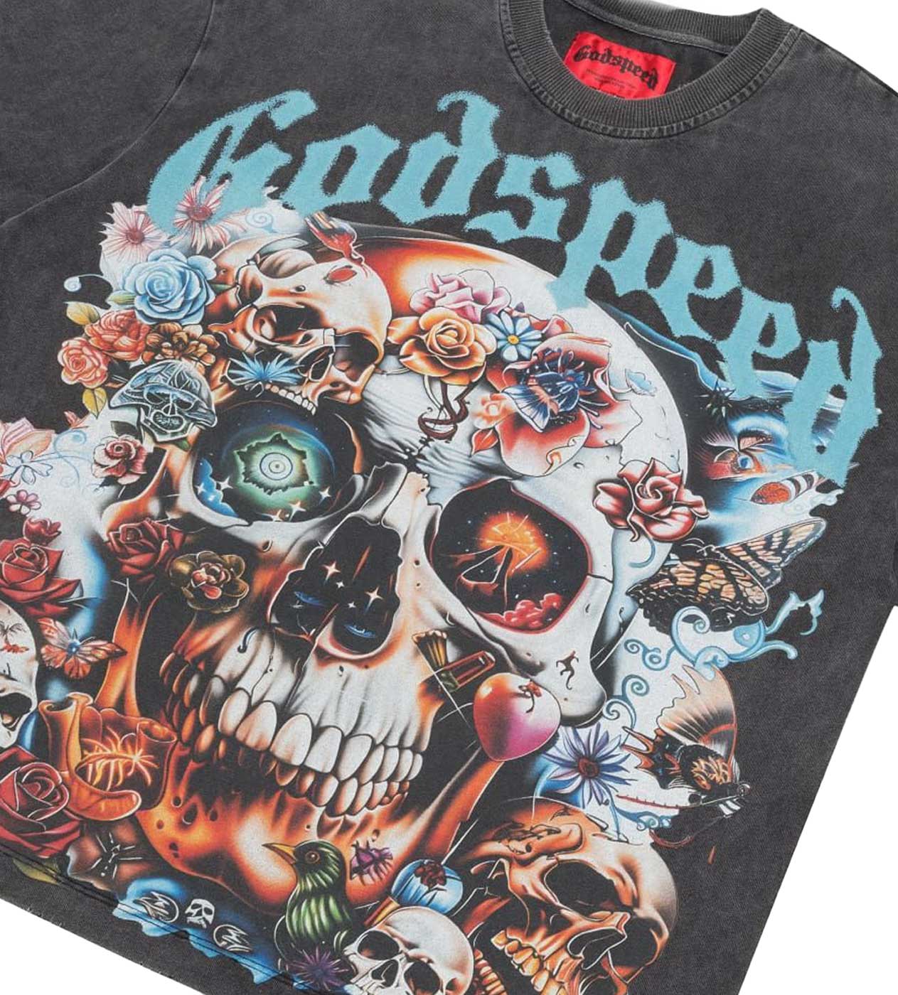 Godspeed Eternal Dream Tee Grey Wash