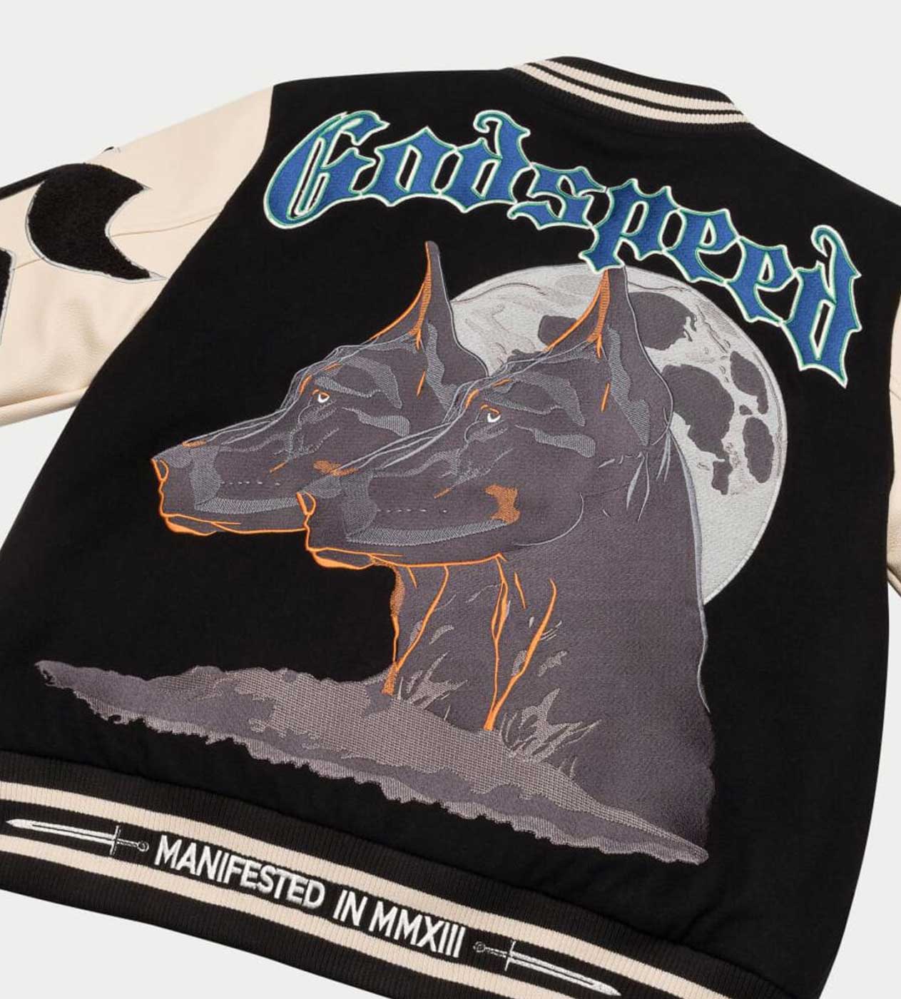 Godspeed F.T.D Varsity Jacket Black/Blue – Restock AR