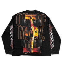 Godspeed F1 Finish Line L/S Tee Black