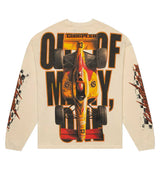 Godspeed F1 Finish Line L/S Tee Bone