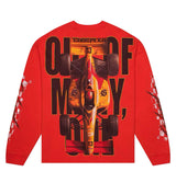 Godspeed F1 Finish Line L/S Tee Red