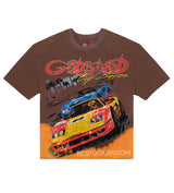Godspeed FTW Tee Brown Bleached Wash