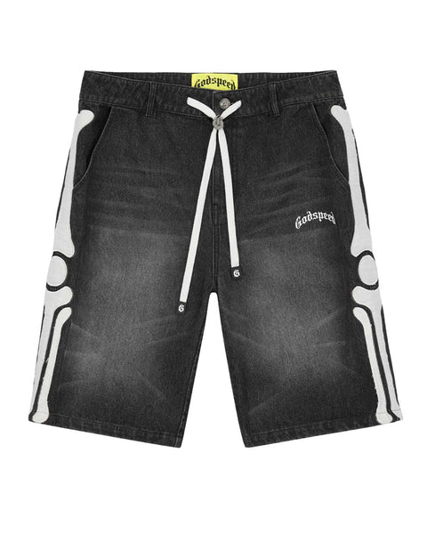 Godspeed Femur Denim Shorts Black – Restock AR