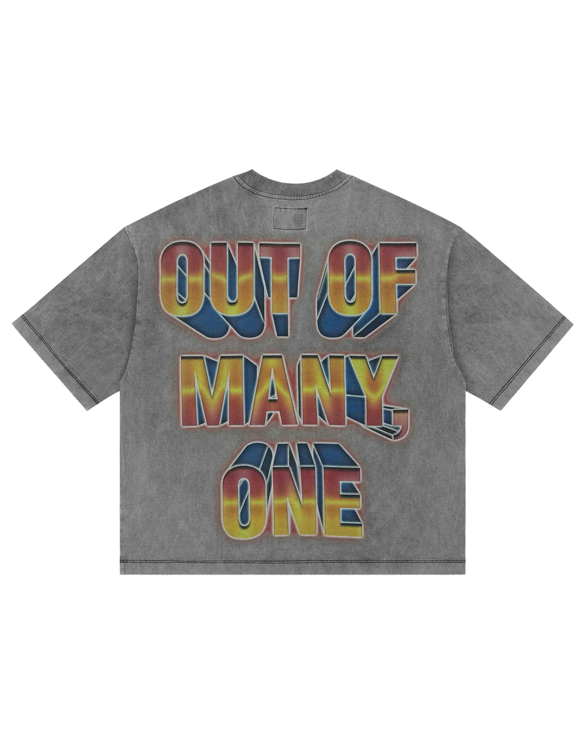 Godspeed Finally Tee Grey Wash