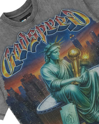 Godspeed Finally Tee Grey Wash