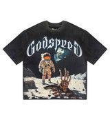 Godspeed First Contact Tee Black Wash