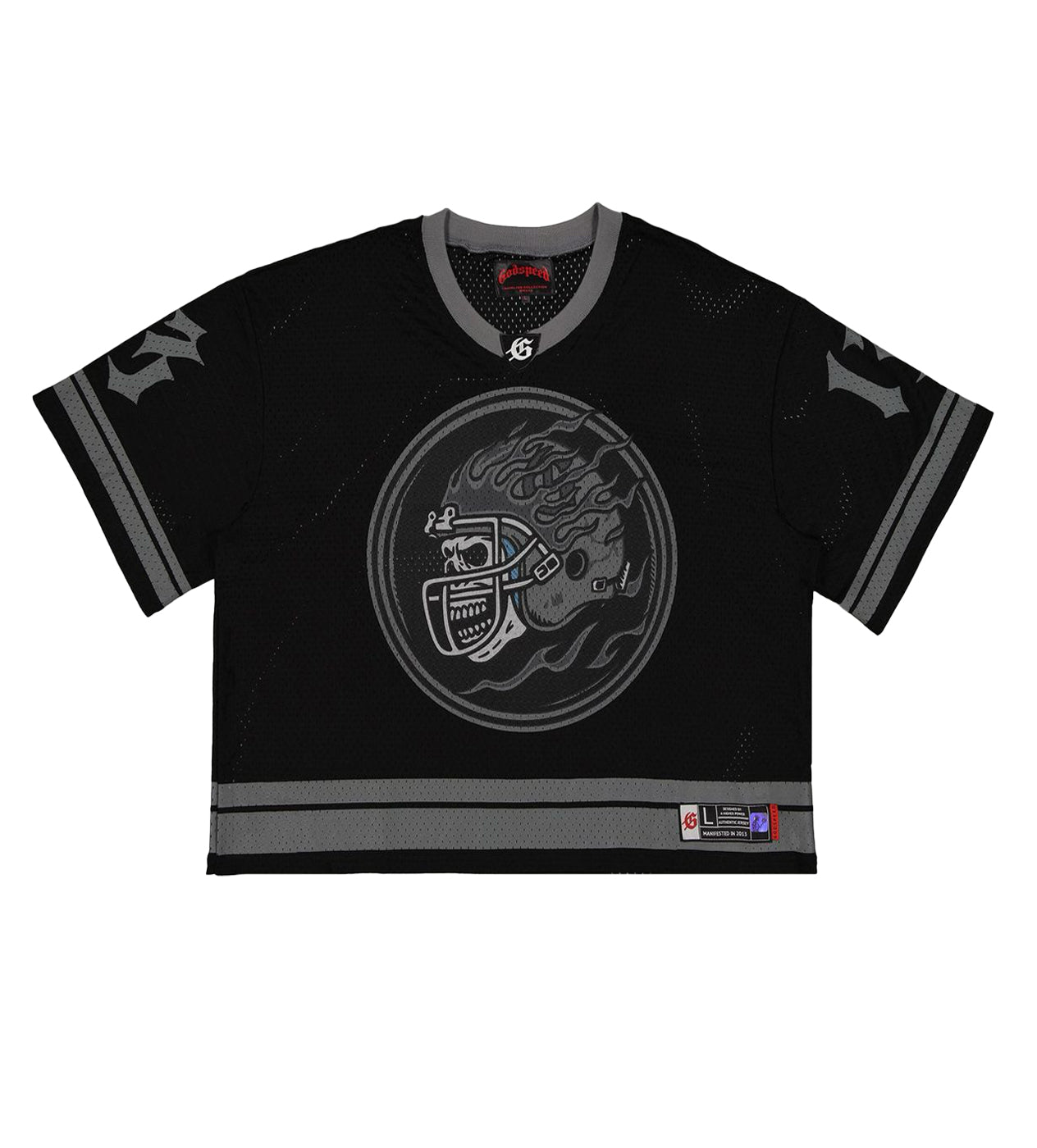 Godspeed First Down Jersey Black/Grey