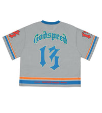 Godspeed First Down Jersey Grey