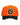 Godspeed Forever Insignia Hat orange/black, orange cap with black Old-English G logo, front view