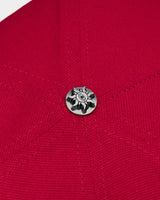 Godspeed Forever Insignia Hat red/black, top view of the red crown