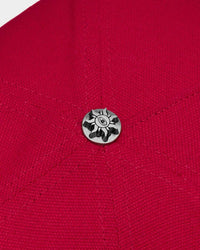 Godspeed Forever Insignia Hat red/black, top view of the red crown