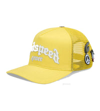 Godspeed Forever Lightning Trucker Hat Yellow