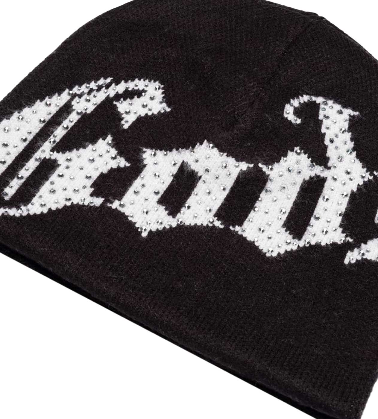 Godspeed Forever OG Logo Studded Beanie Black front detailed view