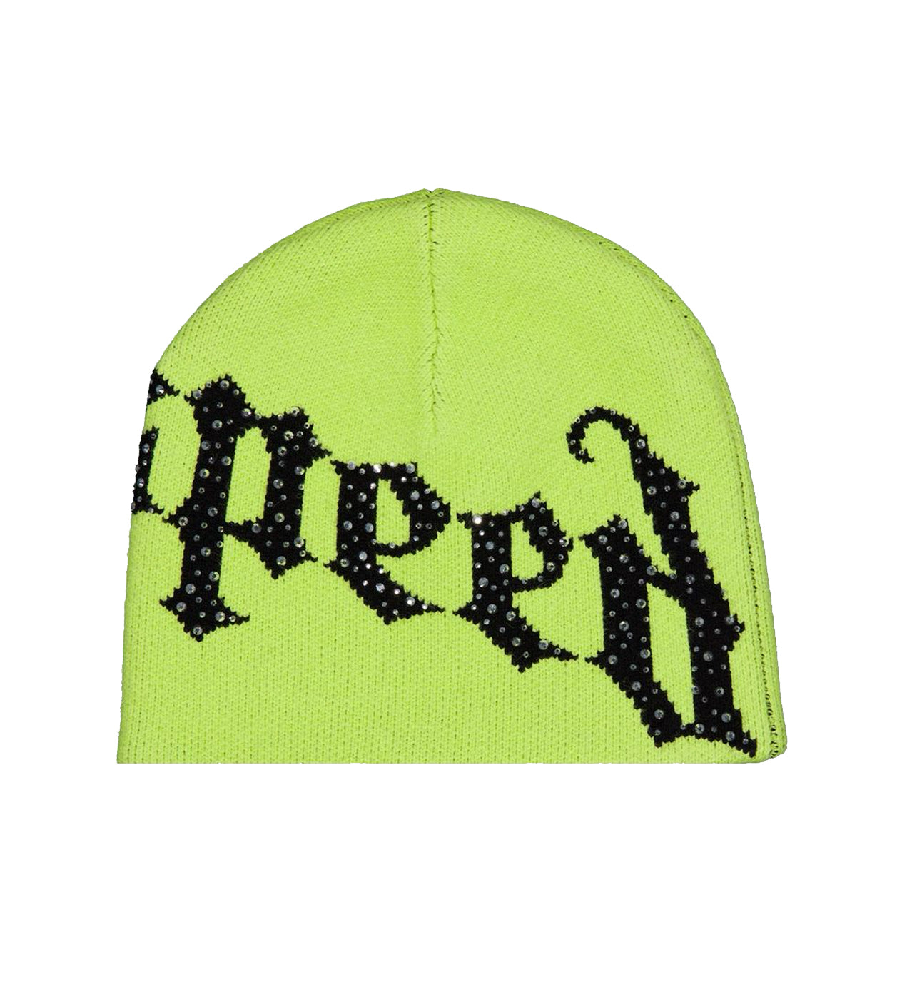 Godspeed Forever OG Logo Studded Beanie Green/Black