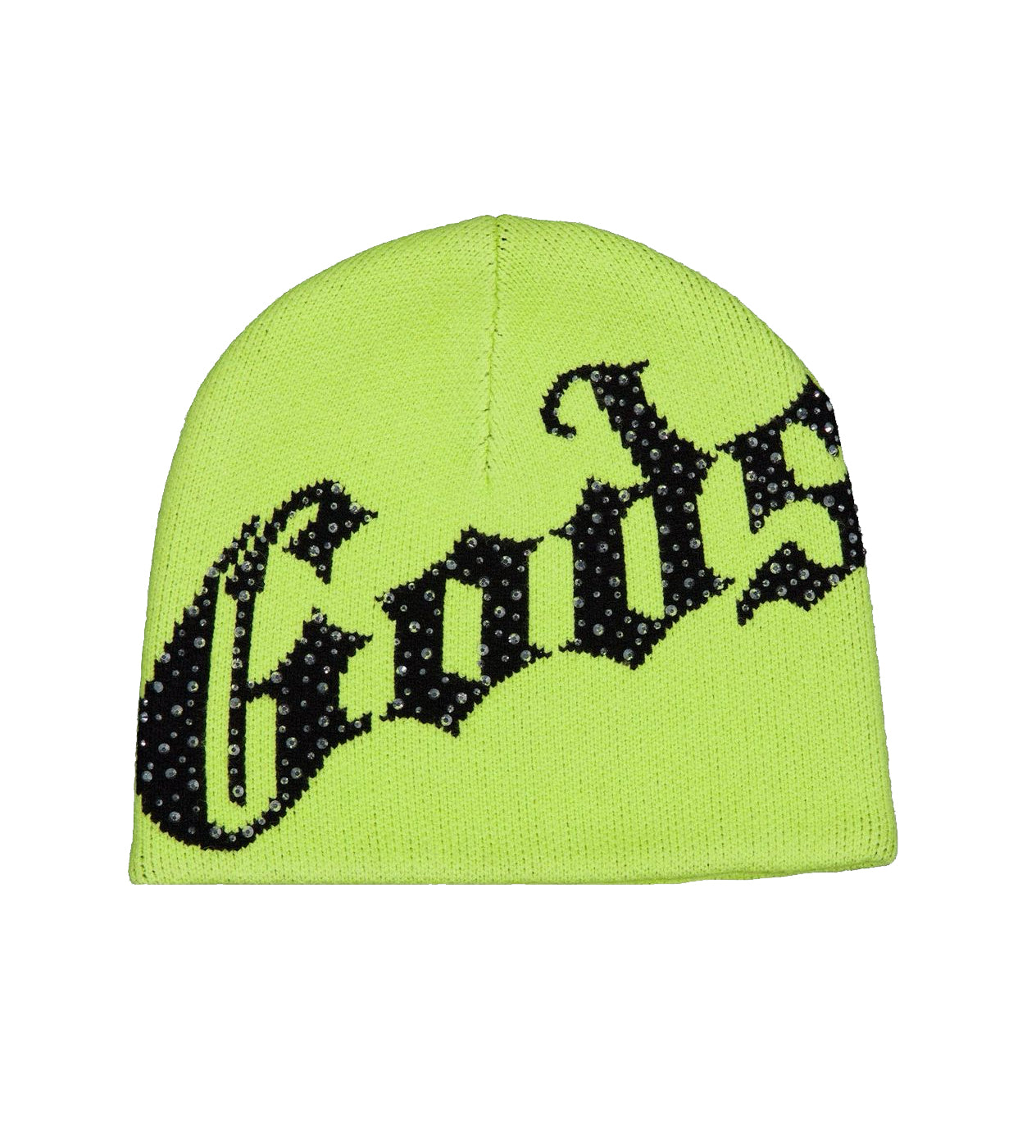 Godspeed Forever OG Logo Studded Beanie Green/Black