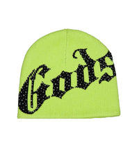 Godspeed Forever OG Logo Studded Beanie Green/Black