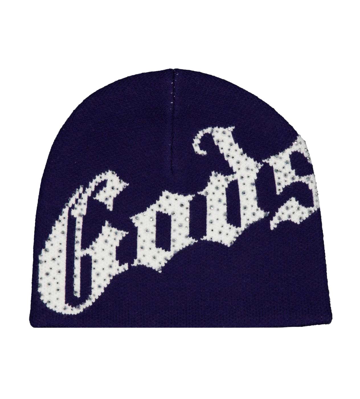 Godspeed Forever OG Logo Studded Beanie Black/Yellow – Restock AR