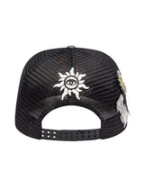 Godspeed Forever Orange GS Logo Trucker Hat Black