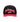 Godspeed Forever Trucker Black/Red/White (Snapback) front facing