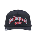 Godspeed Forever Trucker Hat 3M Black/Silver/Red