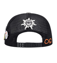 Godspeed Forever Trucker Hat Black/Blue/Orange