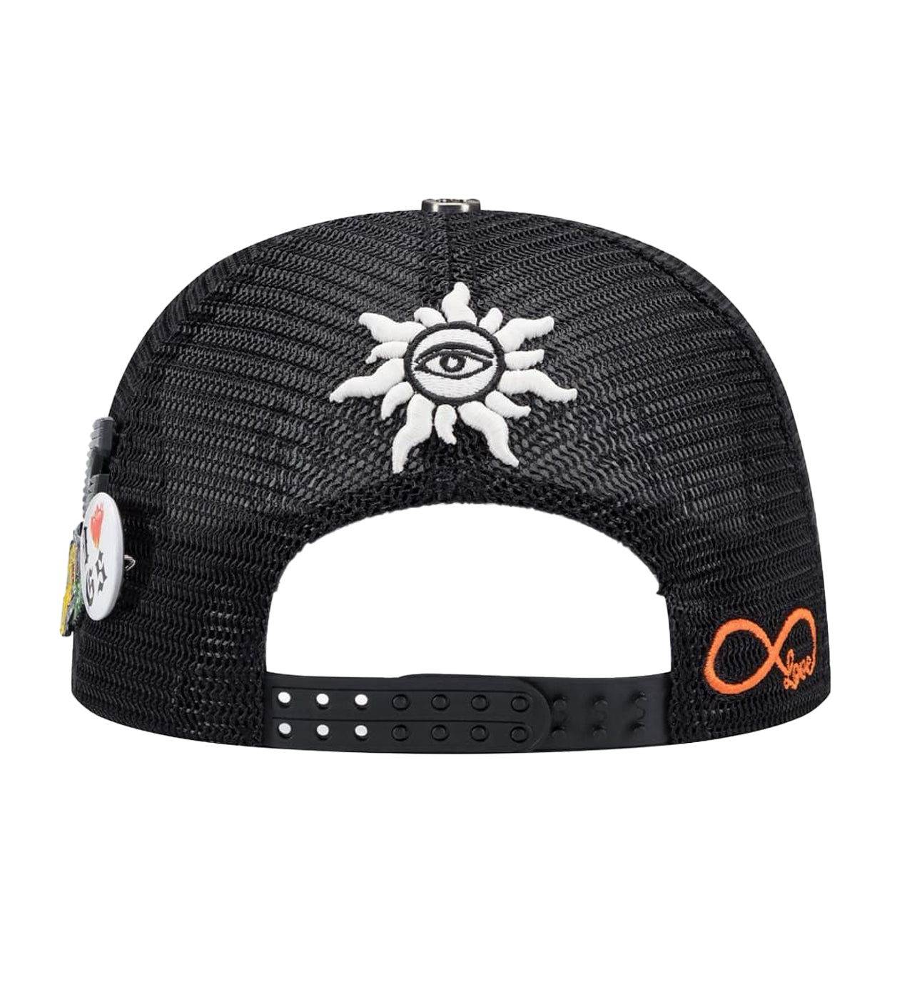Godspeed Forever Trucker Hat Black/Blue/Orange
