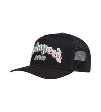 Godspeed Forever Trucker Hat Black Gradient side view 2