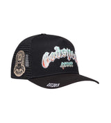 Godspeed Forever Trucker Hat Black Gradient side view