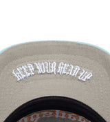 Godspeed Forever Trucker Hat Black/Light Blue/Orange