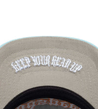 Godspeed Forever Trucker Hat Black/Light Blue/Orange
