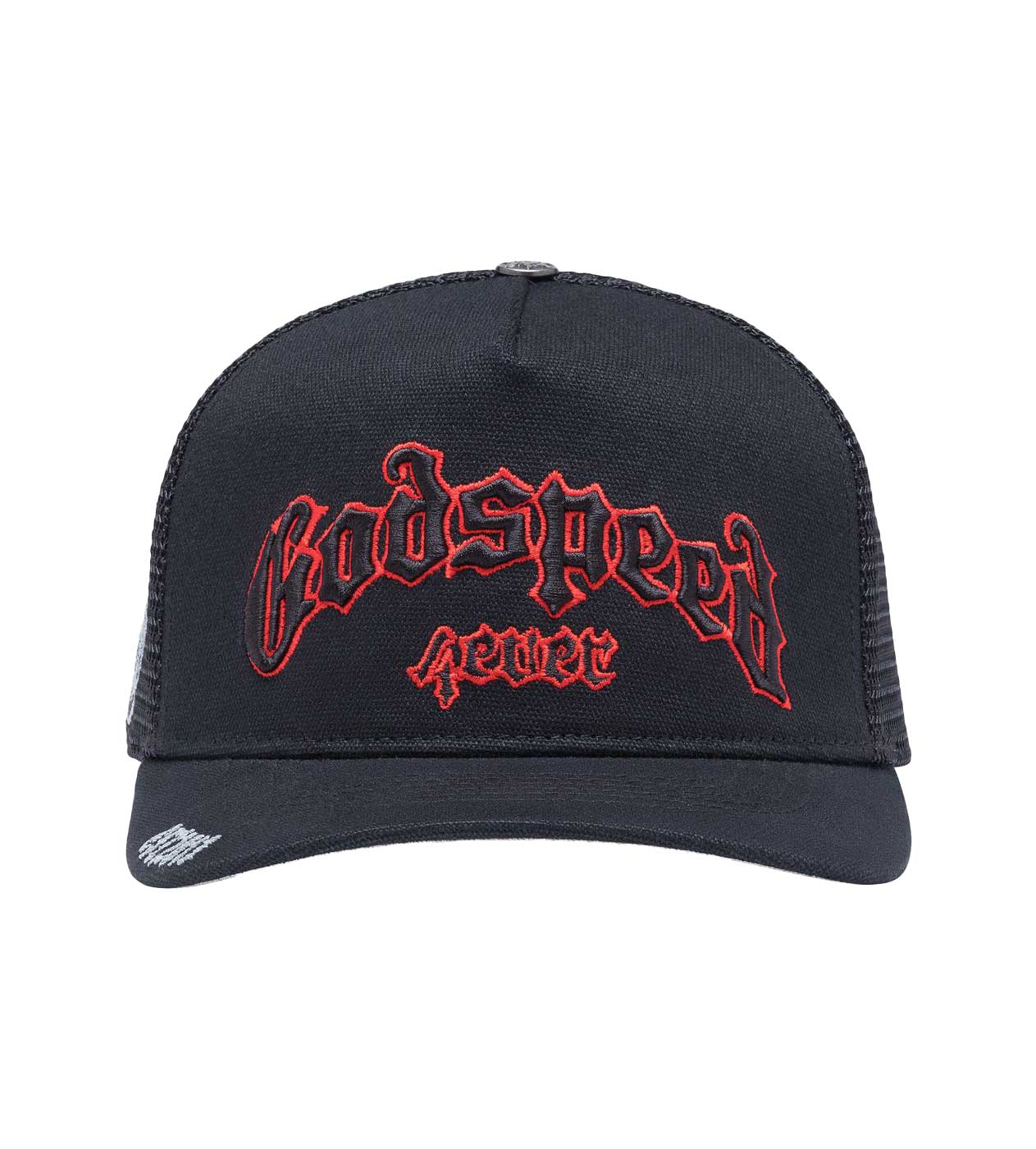 Godspeed Forever Trucker Hat Black/Red