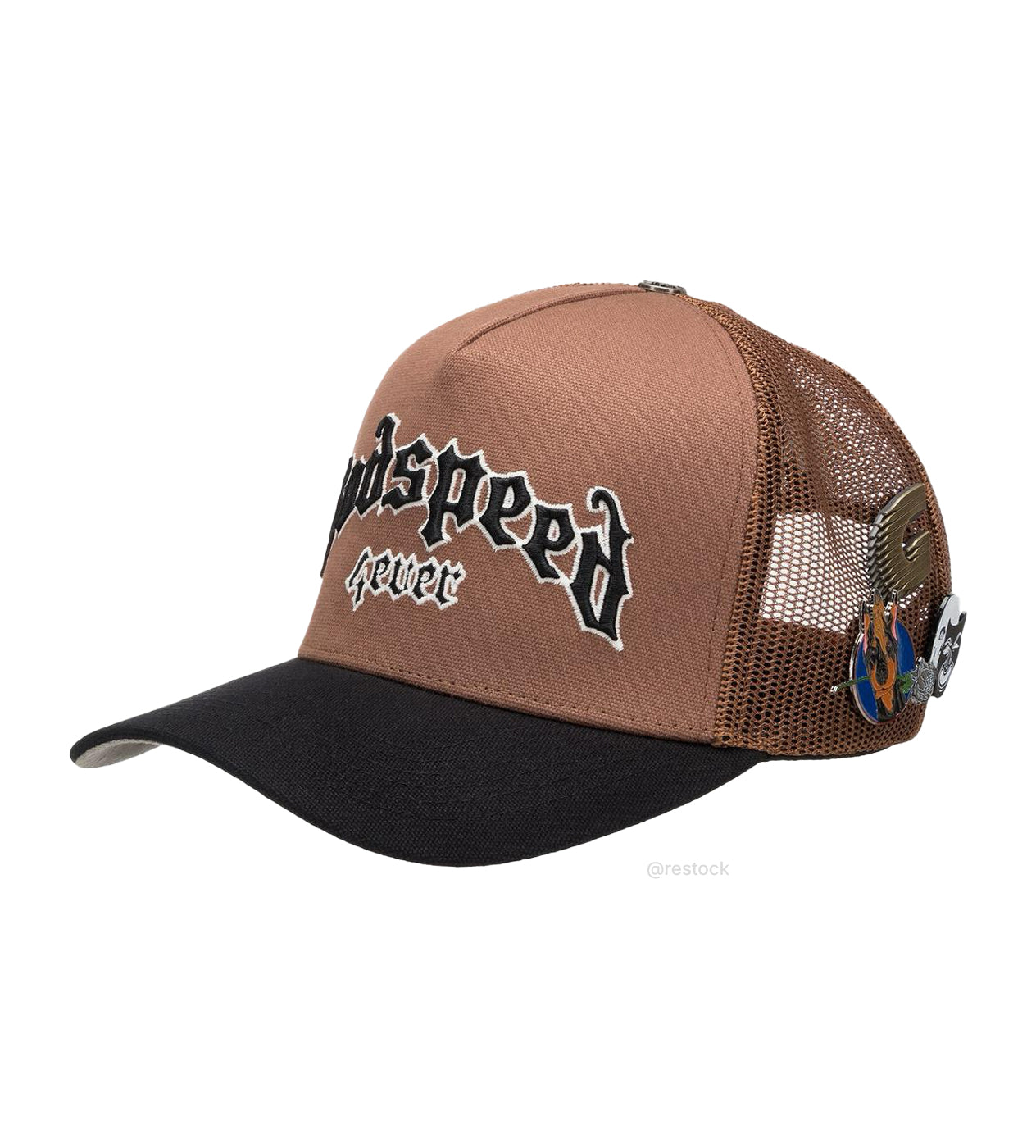 Godspeed Forever Trucker Hat Brown/Black – Restock AR