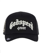Godspeed Forever Trucker Hat Black/White