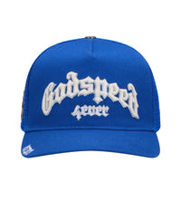 Godspeed Forever Trucker Hat Blue