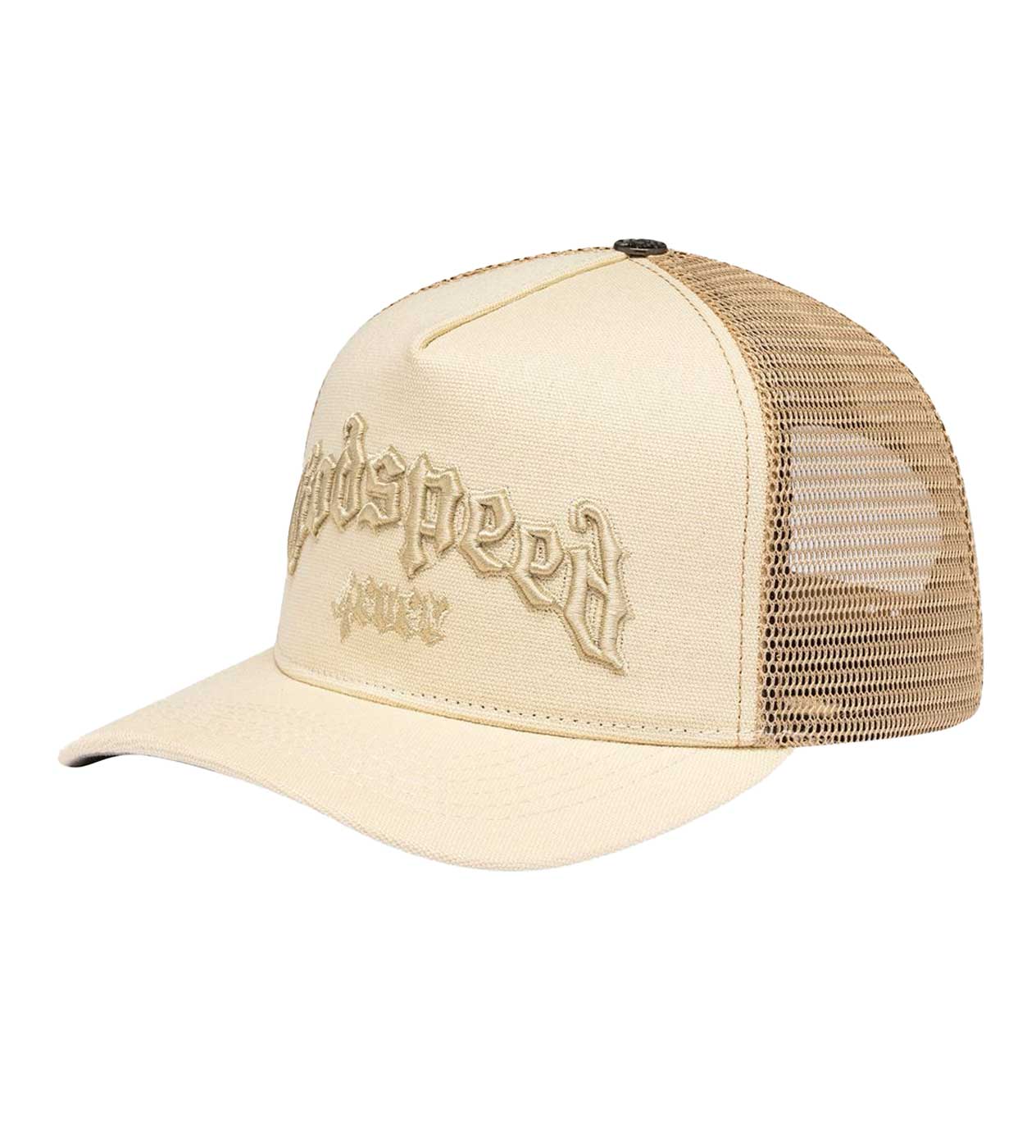 Godspeed Forever Trucker Hat Bone