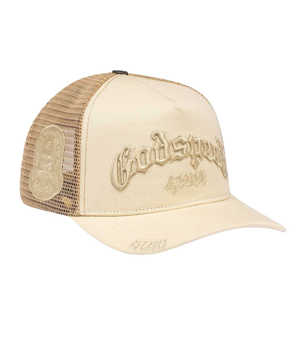 Godspeed Forever Trucker Hat Bone