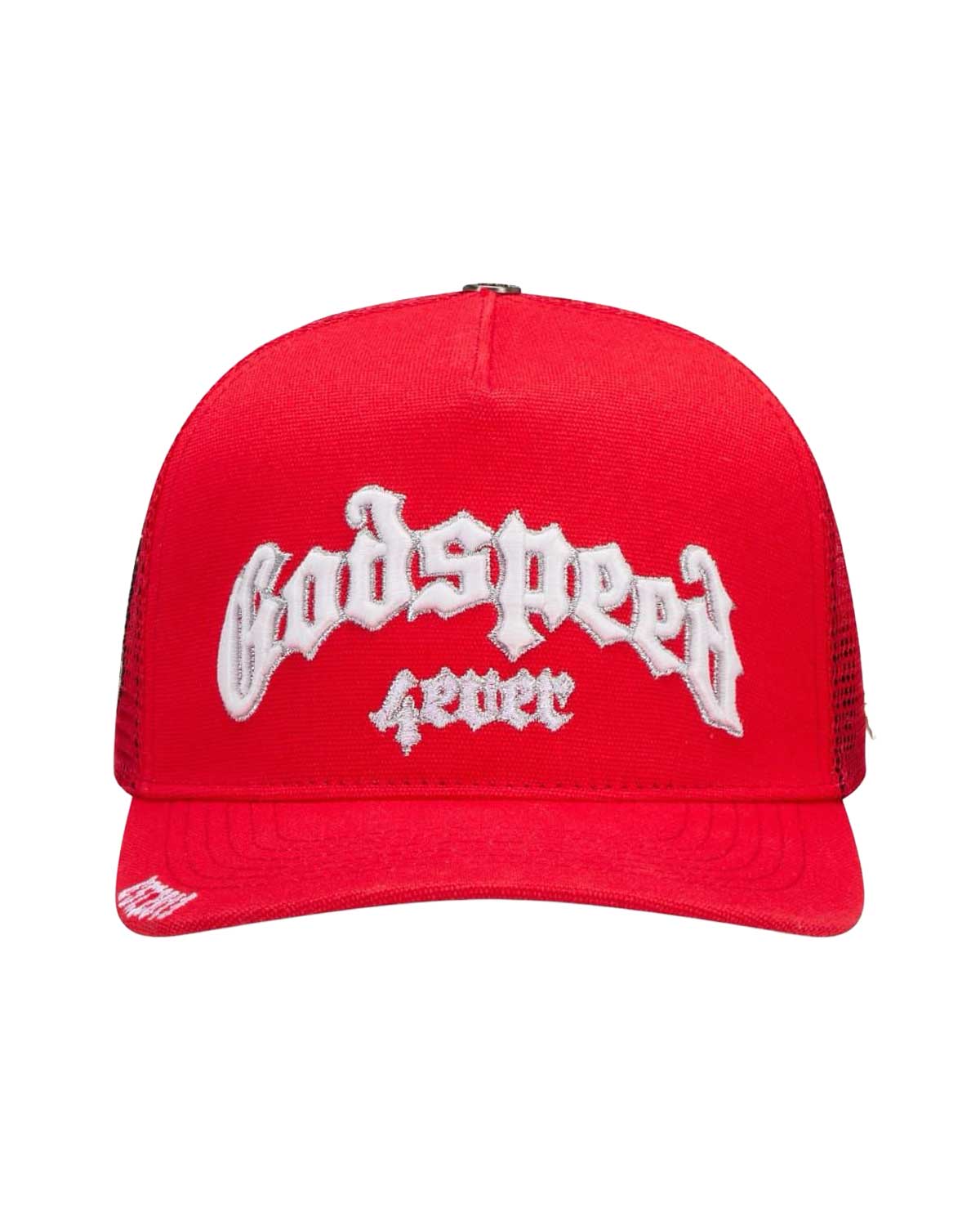 Godspeed Forever Trucker Hat Cherry