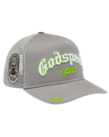 Godspeed Forever Trucker Hat Grey/Lime