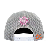 Godspeed Forever Trucker Hat Grey/Pink
