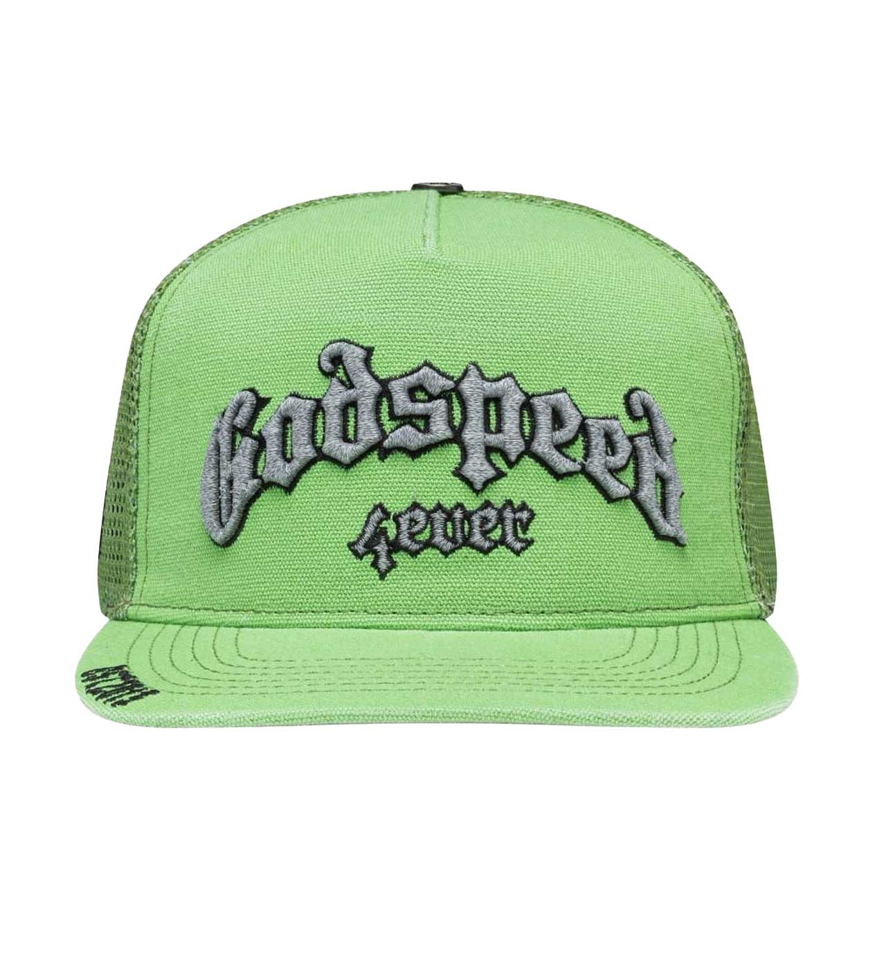 Godspeed Forever Trucker Hat Lime