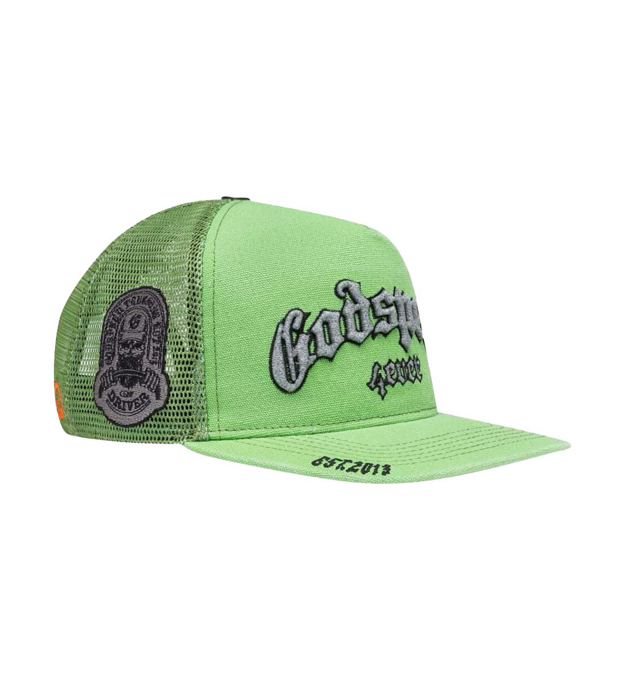 Godspeed Forever Trucker Hat Lime