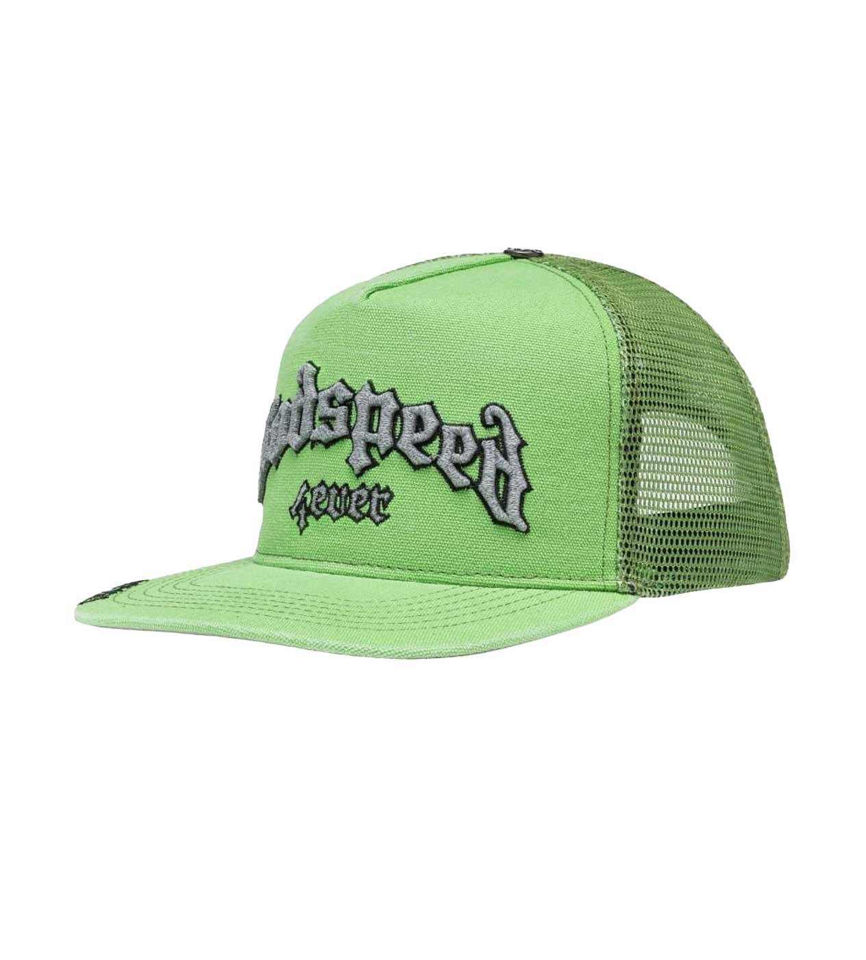 Godspeed Forever Trucker Hat Lime