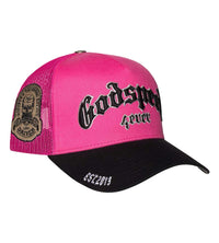 Godspeed Forever Trucker Hat Pink/Black