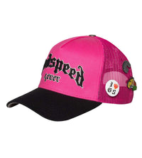 Godspeed Forever Trucker Hat Pink/Black
