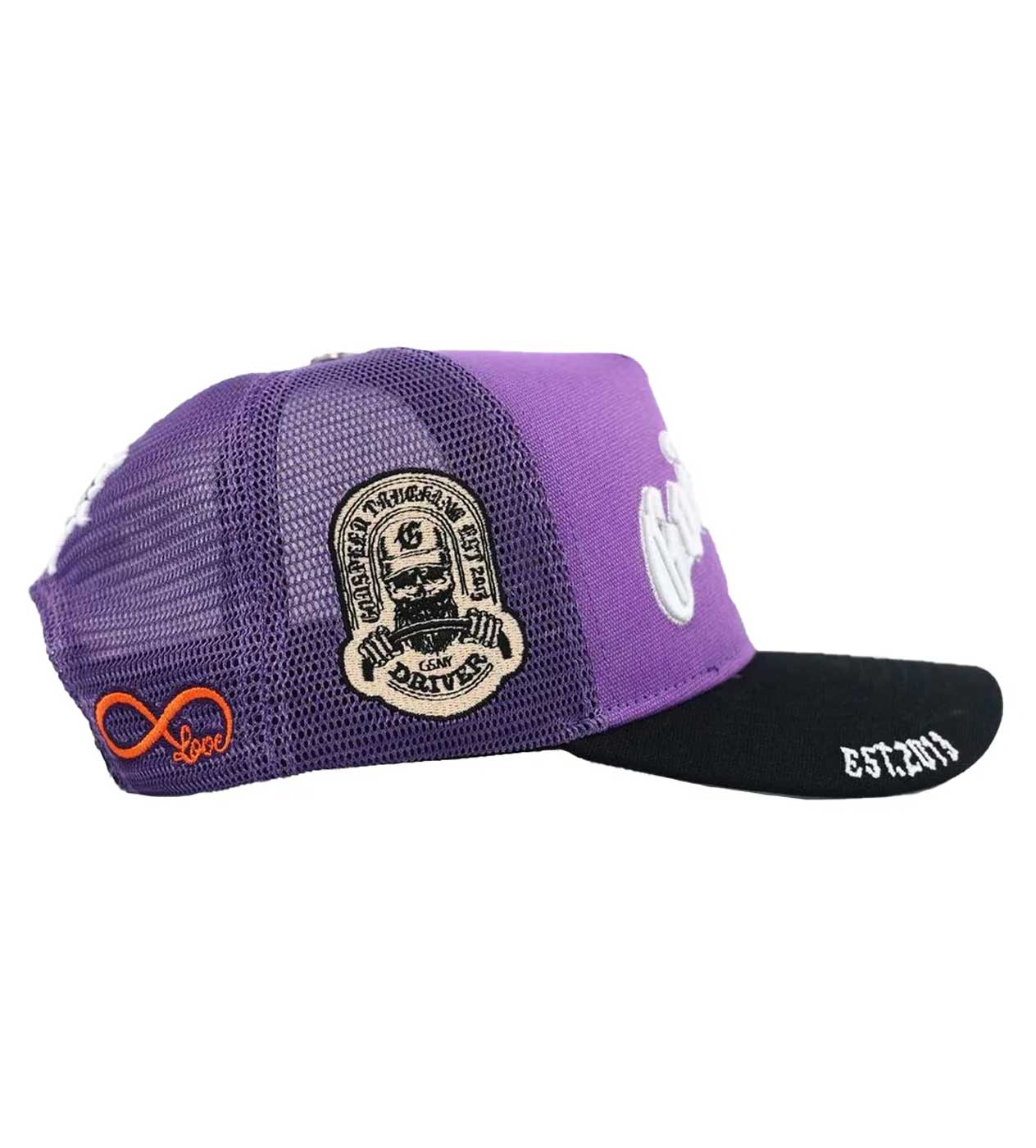 Godspeed Forever Trucker Hat Purple/Black
